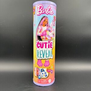 Barbie Cutie Reveal Doll Color Change Surprise Pet Doll Toy Mattel HRK38 READ